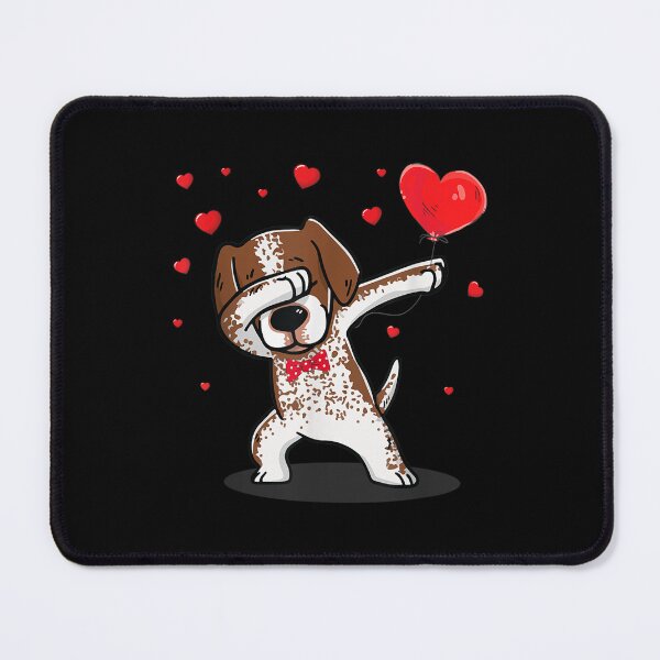 Item preview, Dabbing German Shorthaired Pointers Heart Valentine's Day  designed and sold by wendyy88.