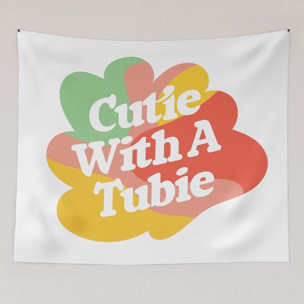 Item preview, CUTIE WITH A TUBIE, COLORFUL designed and sold by KimoStudio.