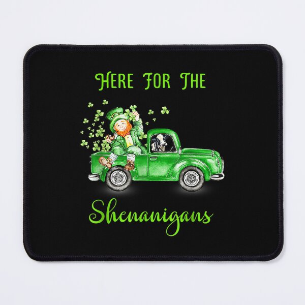 Item preview, Here For The Shenanigans Leprechaun Cow St Patricks Day  designed and sold by wendyy88.