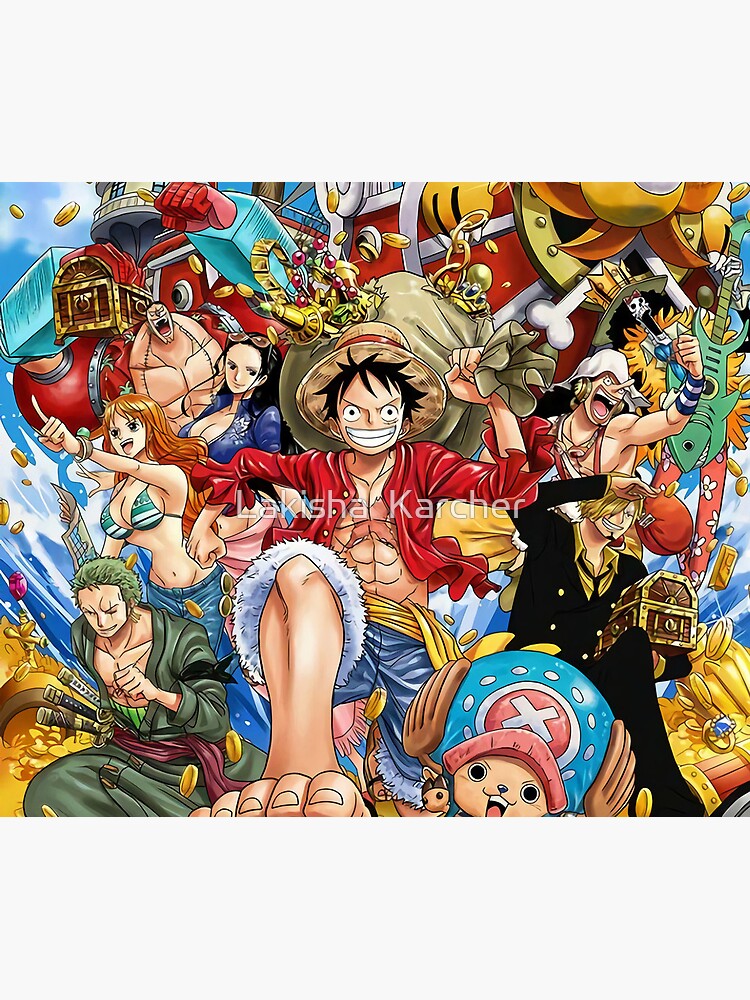 ONE PIECE - Puzzle 1000 pièces - Equipage de Luffy