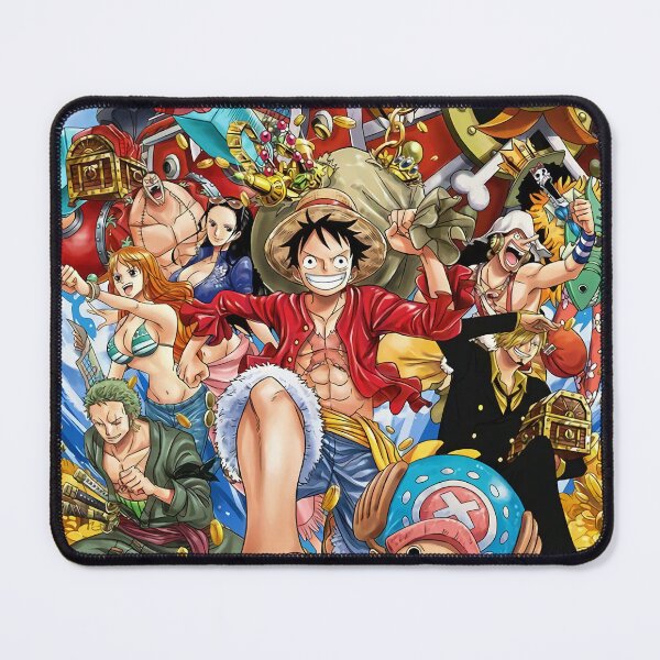 One Piece Gang Manga Collage Gaming Mouse Pad