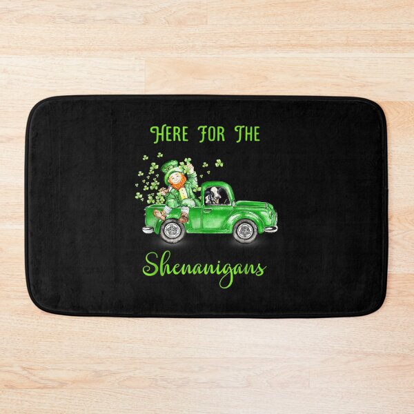 Item preview, Here For The Shenanigans Leprechaun Cow St Patricks Day  designed and sold by wendyy88.