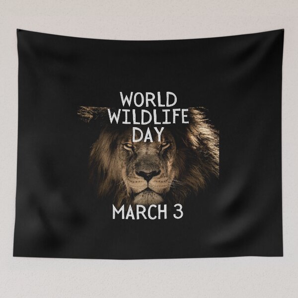 Item preview, WORLD WILDLIFE DAY - AWARENESS: MARCH 3 (3rd March) Collection designed and sold by Outrageous24.