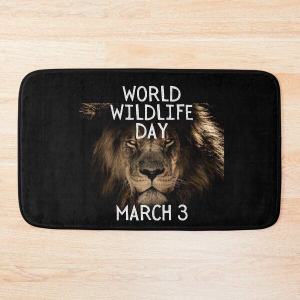 Item preview, WORLD WILDLIFE DAY - AWARENESS: MARCH 3 (3rd March) Collection designed and sold by Outrageous24.