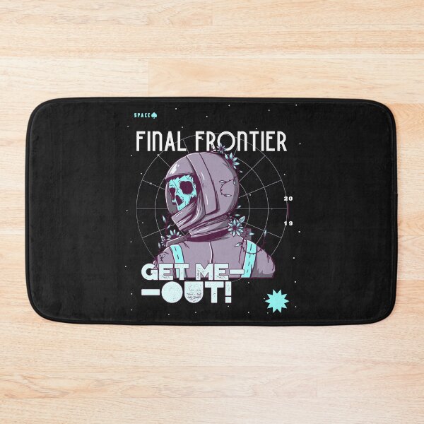 Item preview, FINAL FRONTIER astronaut-skull designed and sold by deluxis.