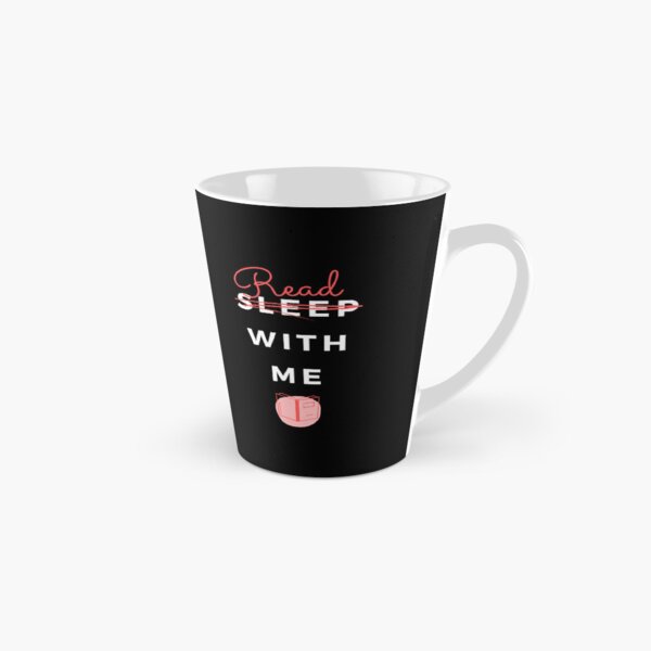 Read with me - black Tasse (konisch)