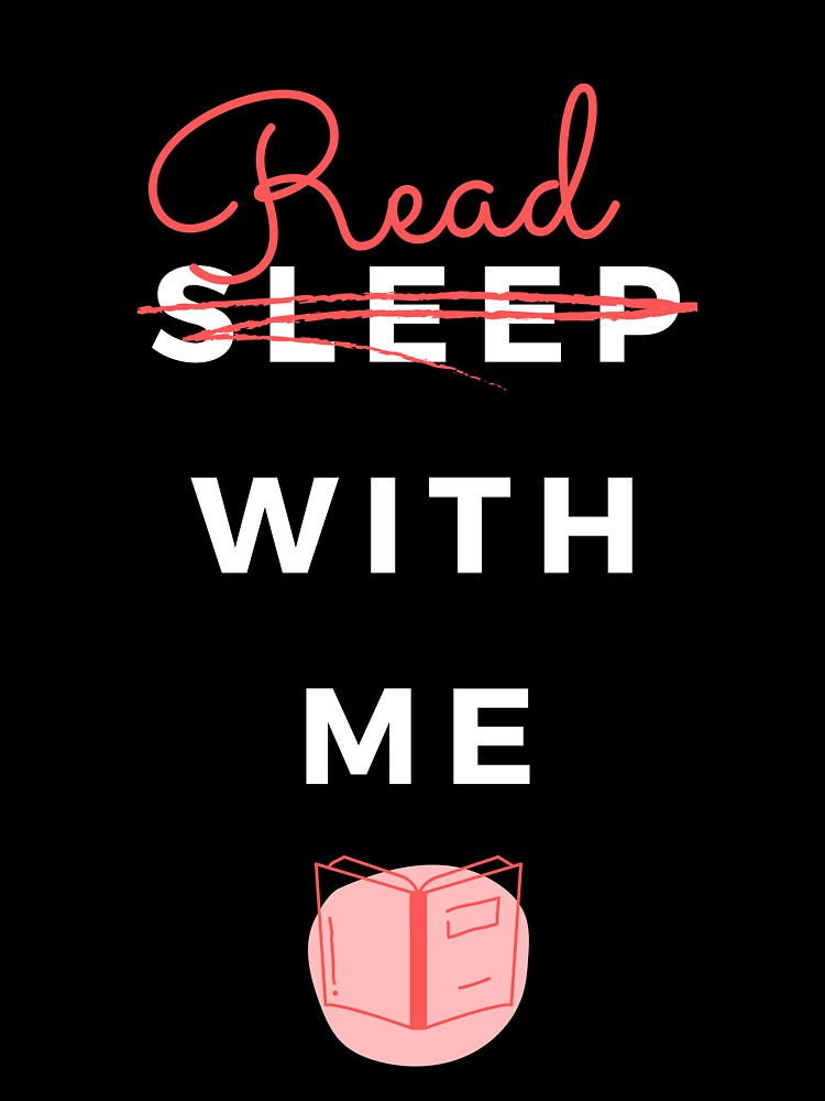 Thumbnail 7 von 7, Oversized T-Shirt, Read with me - black designt und verkauft von joandarlingsbks.