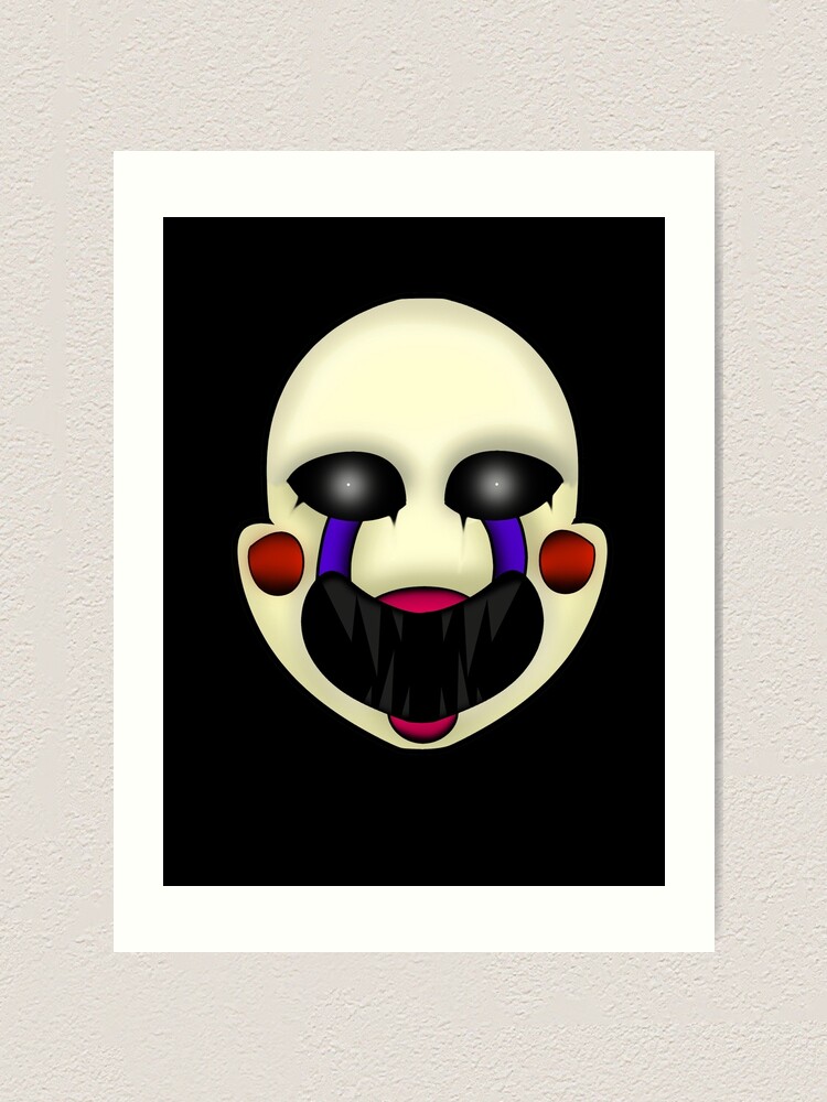 Puppet's Mask [FNAF] - Five Nights At Freddys - Posters and Art Prints