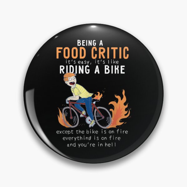 Item preview, Food Critic Like Riding Bike Cyclist Funny  designed and sold by wendyy88.