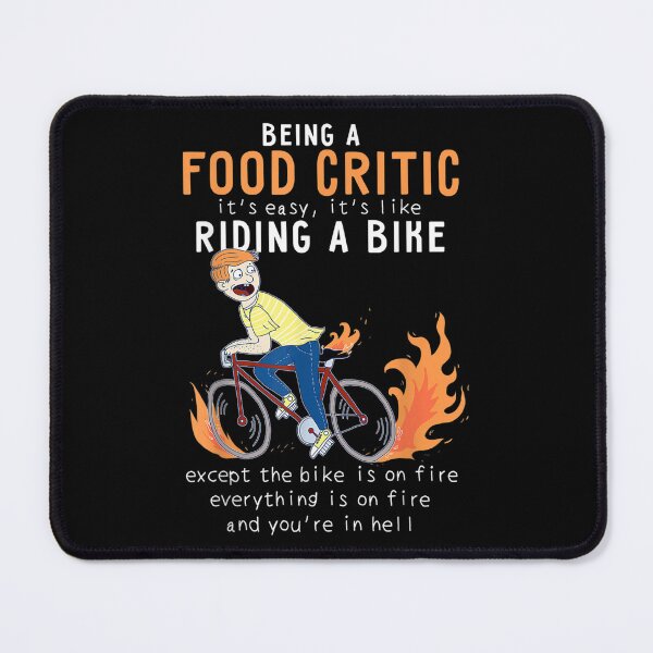 Item preview, Food Critic Like Riding Bike Cyclist Funny  designed and sold by wendyy88.