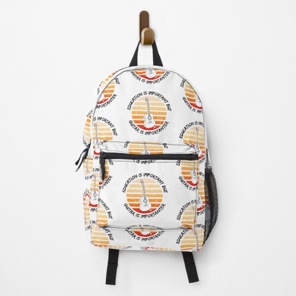 Item preview, Education Is Important But Guitar Is Importanter designed and sold by LuckyKermit.