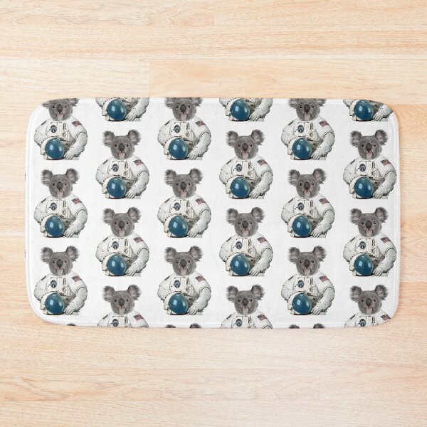 Item preview, Cute koala astronaut portrait (white) designed and sold by Madame Memento.