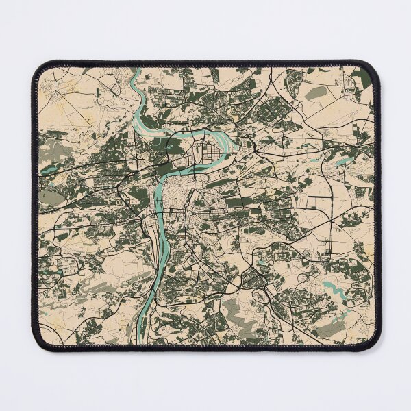 Item preview, Prague City Map of Czech Republic - Vintage designed and sold by deMAP.