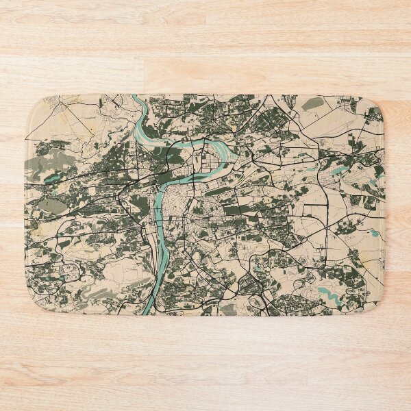 Item preview, Prague City Map of Czech Republic - Vintage designed and sold by deMAP.