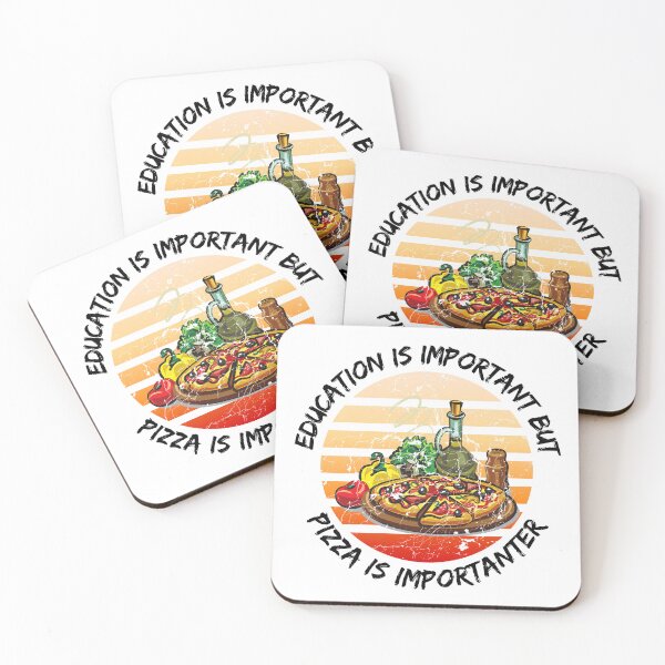 Item preview, Education Is Important But Pizza Is Importanter designed and sold by LuckyKermit.