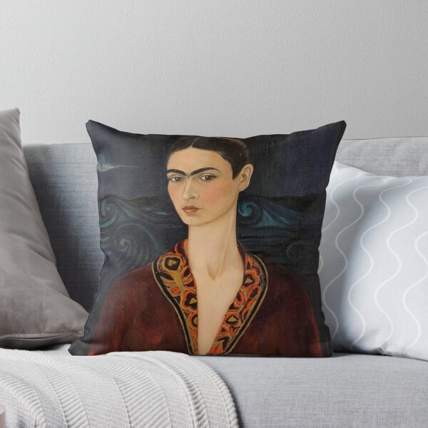 Item preview, Self Portrait in a Velvet Dress by Frida Kahlo designed and sold by AestheticsXarts.