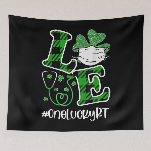 Item preview, I Love Being A Respiratory Therapist St Patrick's Day  designed and sold by wendyy88.