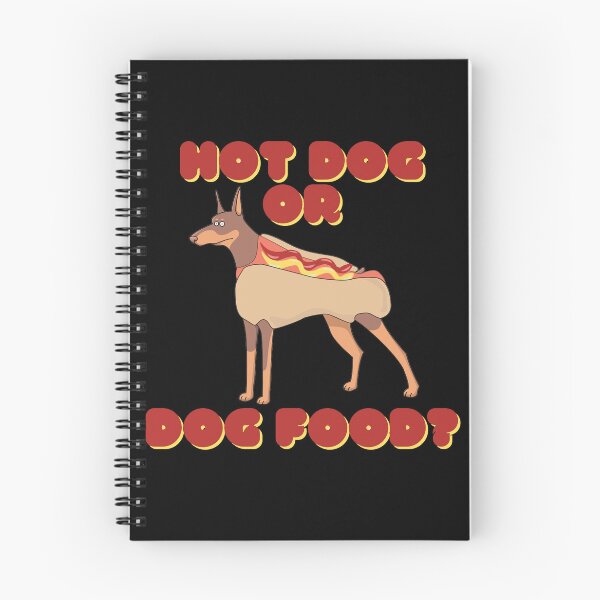 Item preview, Hot Dog or dog food Cute Funny Pun designed and sold by RichTeeDesigns.
