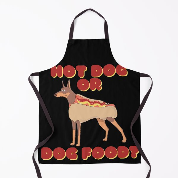 Item preview, Hot Dog or dog food Cute Funny Pun designed and sold by RichTeeDesigns.
