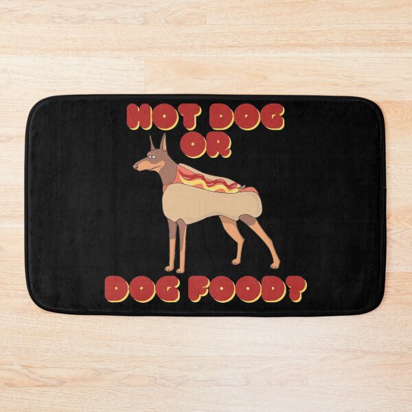 Item preview, Hot Dog or dog food Cute Funny Pun designed and sold by RichTeeDesigns.