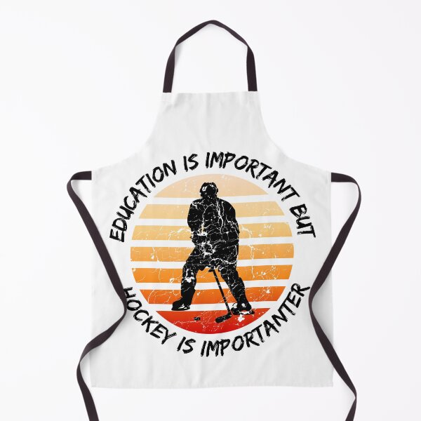Item preview, Education Is Important But Hockey Is Importanter designed and sold by LuckyKermit.