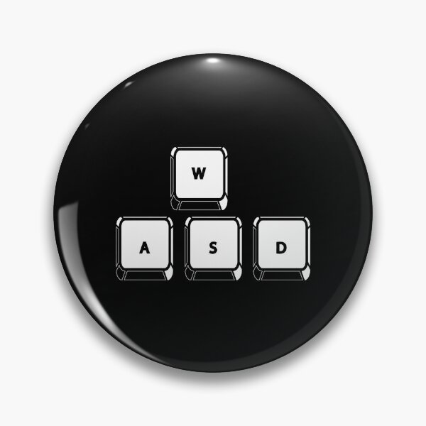 Item preview, Wasd Keys Pc Gaming Cute Online Gaming Funny Gift designed and sold by madisonbau.