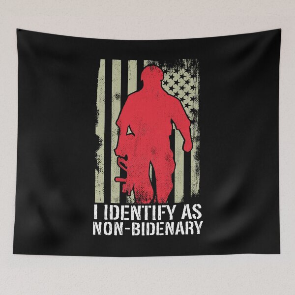 Item preview, I Identify As Non-Bidenary Funny Anti-Biden designed and sold by 2blackcherries.