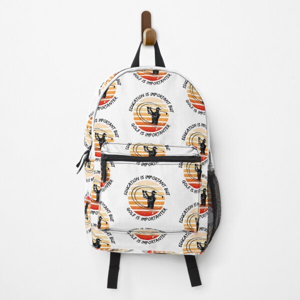 Item preview, Education Is Important But Golf Is Importanter designed and sold by LuckyKermit.