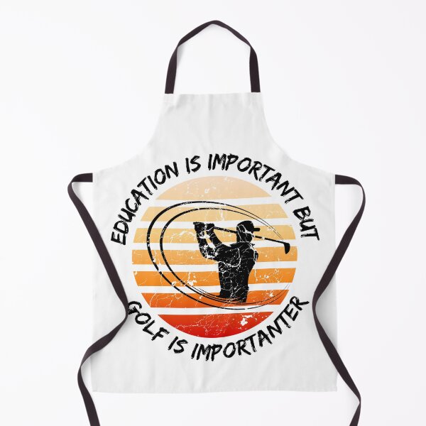 Item preview, Education Is Important But Golf Is Importanter designed and sold by LuckyKermit.