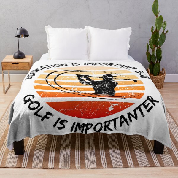 Item preview, Education Is Important But Golf Is Importanter designed and sold by LuckyKermit.