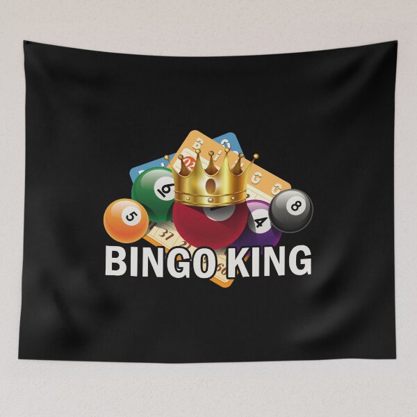 Item preview, Bingo King bingo shirts for men designed and sold by Urlan.