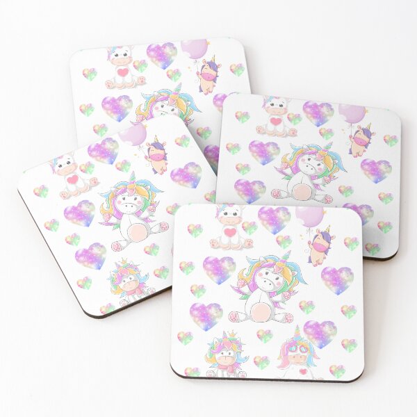 Item preview, Unicorns and Hearts designed and sold by tomorrowsart.