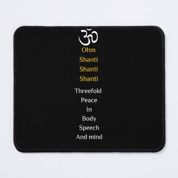 Item preview, Ohm Shanti | Sacred Geometry | Ohm designed and sold by Lucidia .