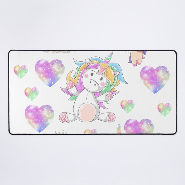 Item preview, Unicorns and Hearts designed and sold by tomorrowsart.