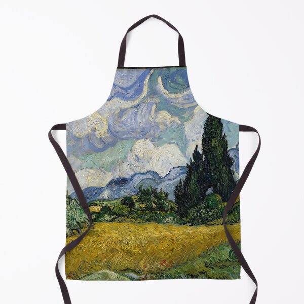 Item preview, Wheat Field with Cypresses by Vincent van Gogh designed and sold by AestheticsXarts.