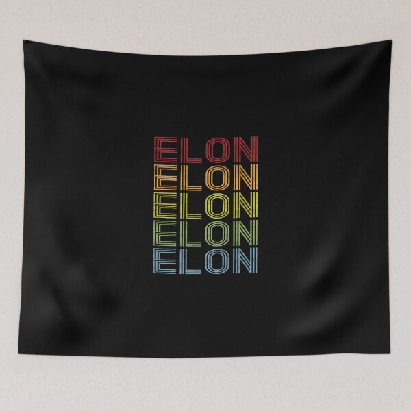Item preview, Elon Name T Shirt - Elon Vintage Retro Elon Name Gift Item Tee designed and sold by oslandefren.
