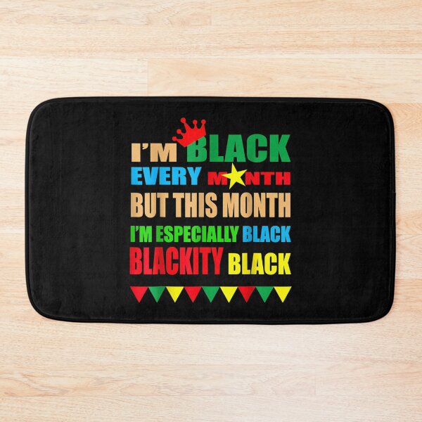 Artikelvorschau, Ich bin jeden Monat schwarz, aber diesen Monat bin ich Blackity Black entworfen und verkauft von wendyy88.