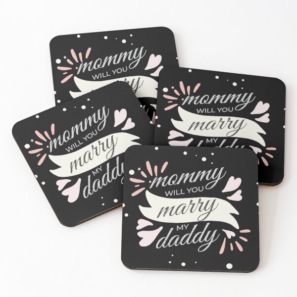 Item preview, Mommy will you marry my daddy wedding proposal baby onesie designed and sold by Tiny-Piggy.