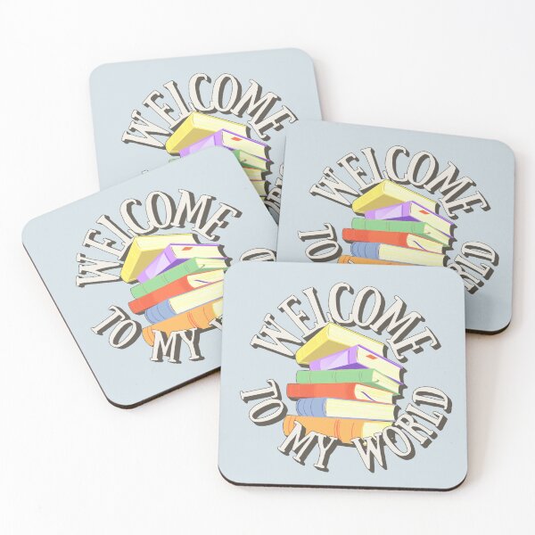 Item preview, Welcome To My World, Love Books, Fun Book Lover Design For Eager Reader designed and sold by TrulyEpoque.