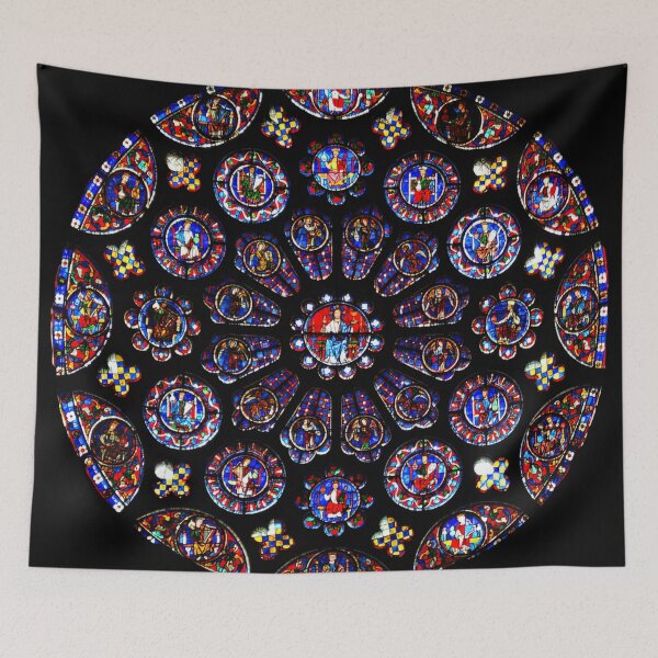 Item preview, Rose Windows of the Chartres Cathedral designed and sold by AestheticsXarts.