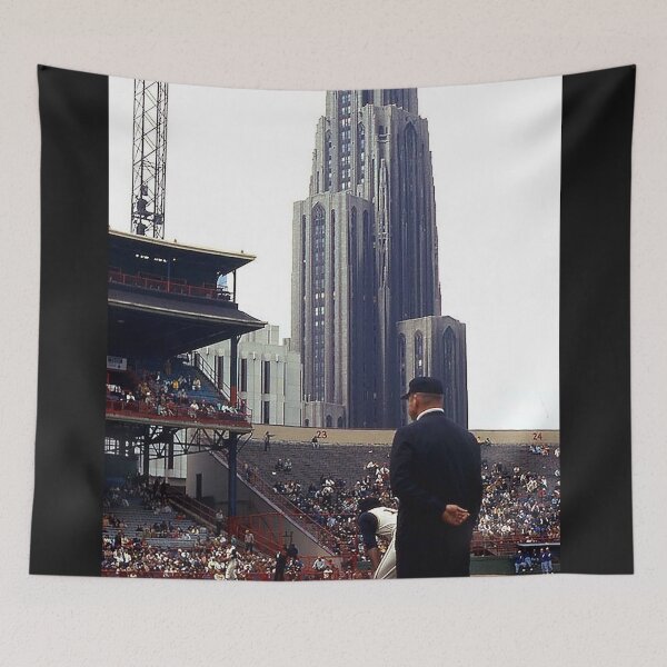 Item preview, Forbes Field, Cathedral of Learning, Oakland neighborhood, Old Ballpark, Old Stadiums, Pittsburgh Baseball Stadium,  designed and sold by Nostrathomas66.