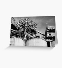 cement works # 1 - superstructure Greeting Card