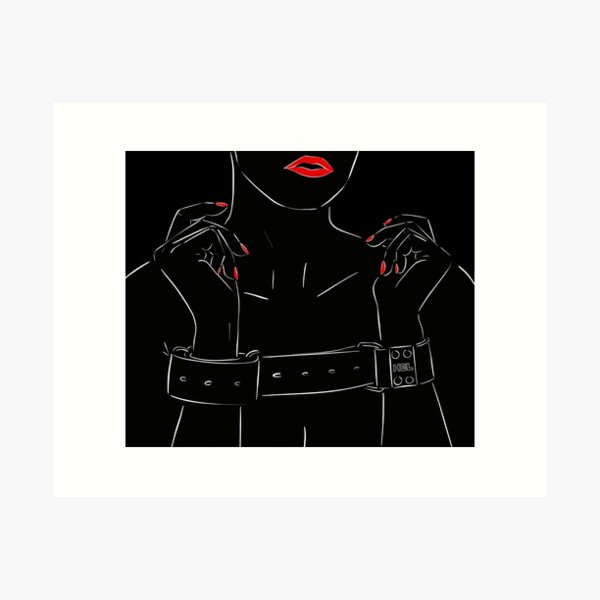 Shibari Inversion Suspension Kinky Fetish Art Print *Limited Edition*