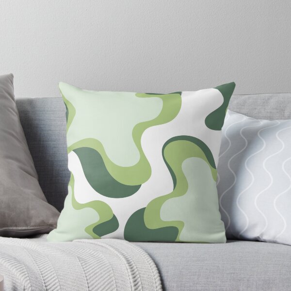 Item preview, Liquid Abstract Pattern Spring Green designed and sold by BeatrisVeres.