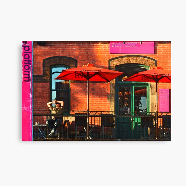 The Platform Canvas Print