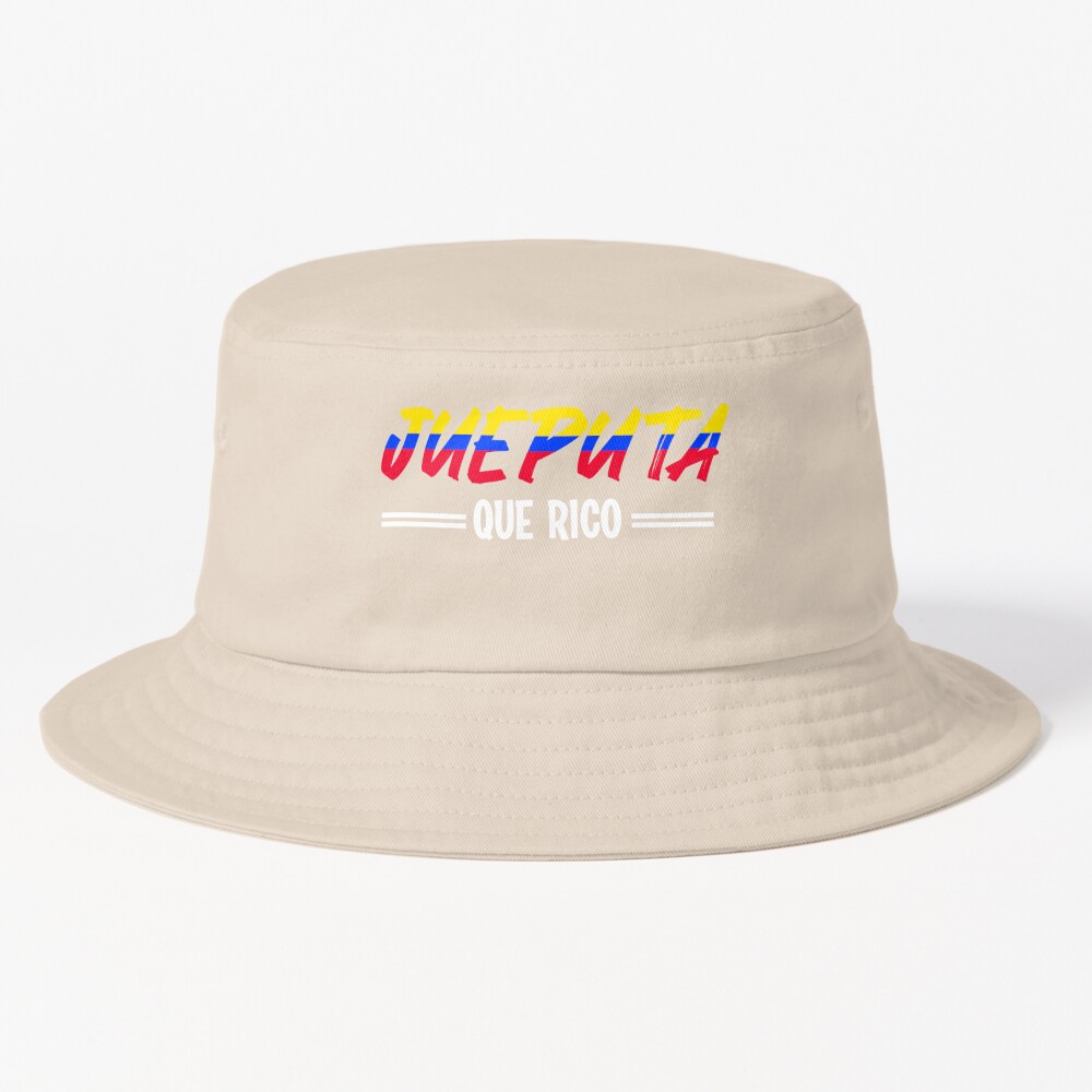 Gorra for Sale con la obra «jueputa que rico» de LeoZitro | Redbubble