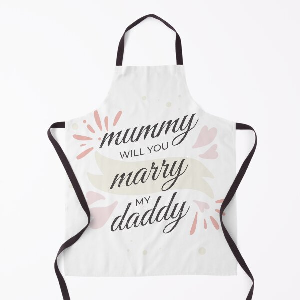 Item preview, Mummy will you marry my daddy marriage proposal baby onesie designed and sold by Tiny-Piggy.