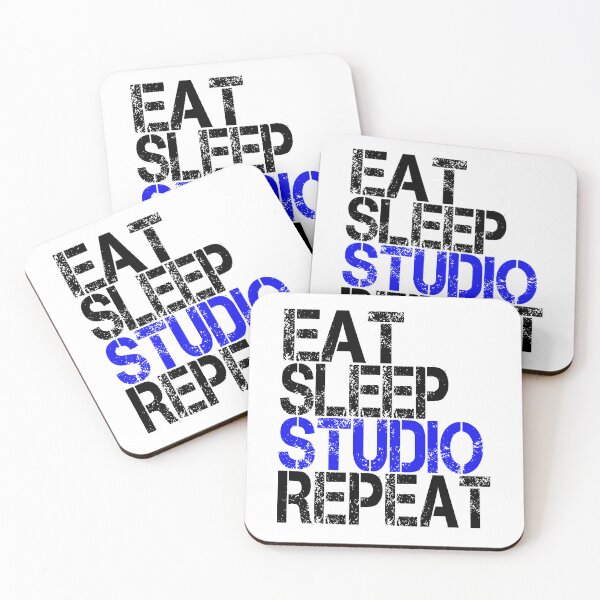 Aperçu de l'œuvre Répéter Eat Sleep Studio, Grunge créée et vendue par ACC .