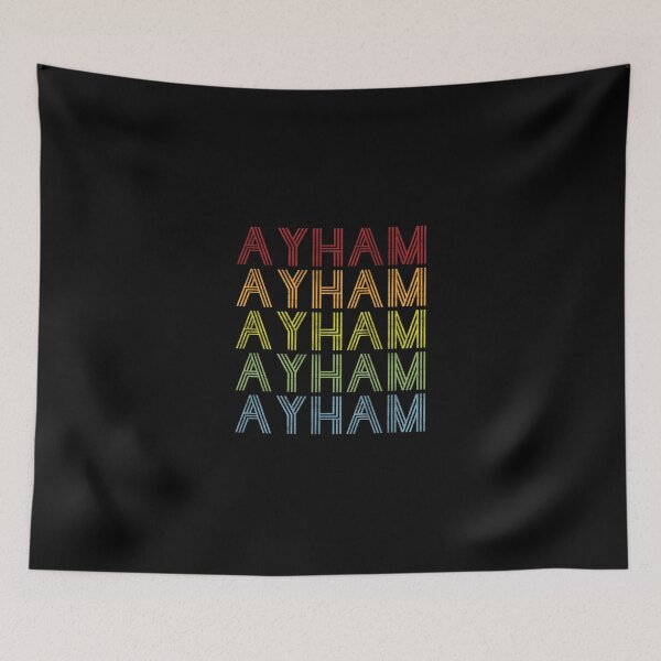 Item preview, Ayham Name T Shirt - Ayham Vintage Retro Ayham Name Gift Item Tee designed and sold by chezeva.