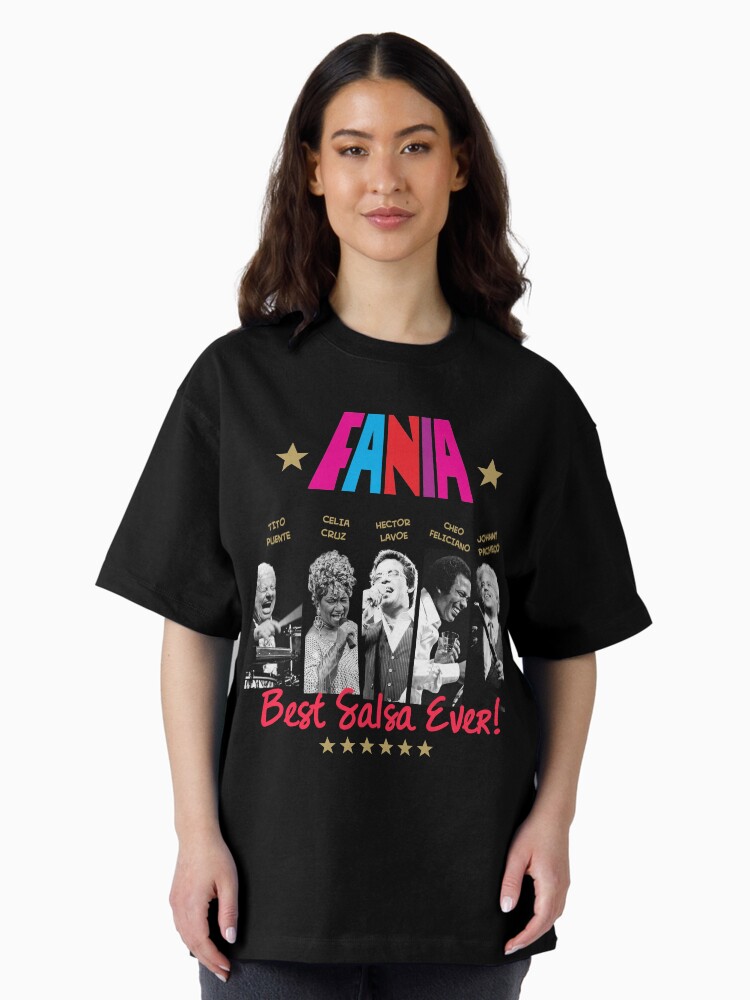 Best Salsa Singers  El dia de mi Suerte. Fania Oversized T-Shirt